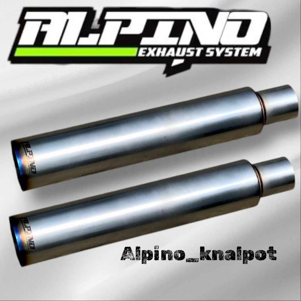 alpino exhaust tailpipe diesel burntip