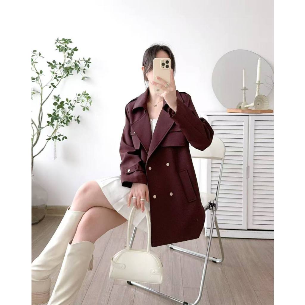 Winter Coat Blazer Premium | Coat Pendek Premium | T121 Coat Premium (Pendek)