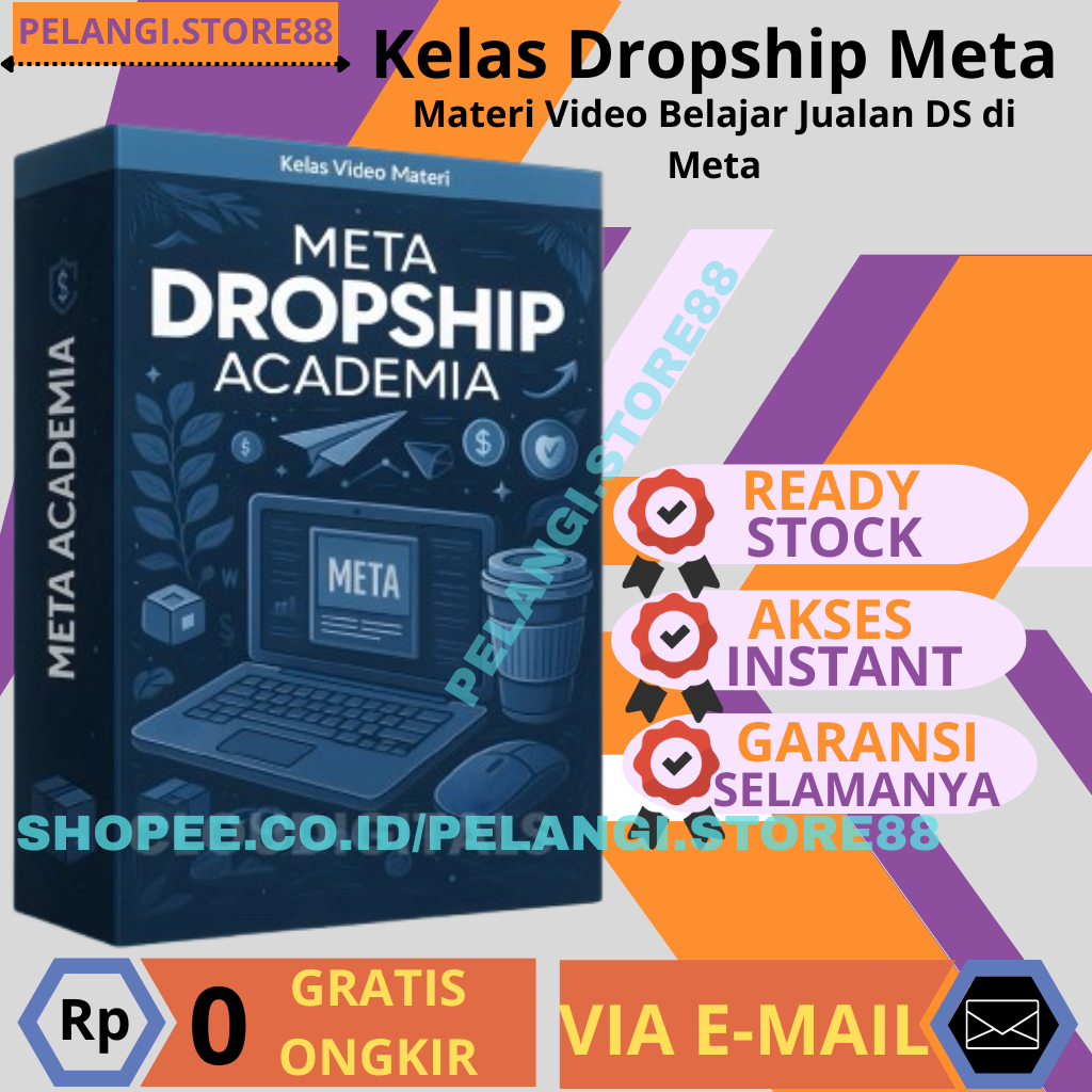 FULL KELAS META DROPSHIP - Materi Video Membangun Usaha Dropship dengan Tools dan Cara yang Tepat