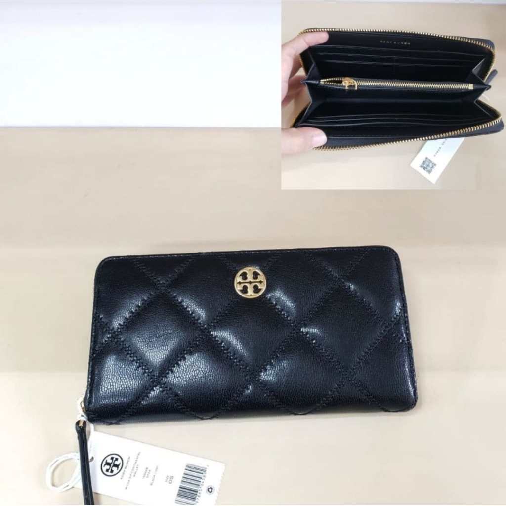 Ready Tb Willa Zip Continental Wallet, 159228. 19x10cm, Black.