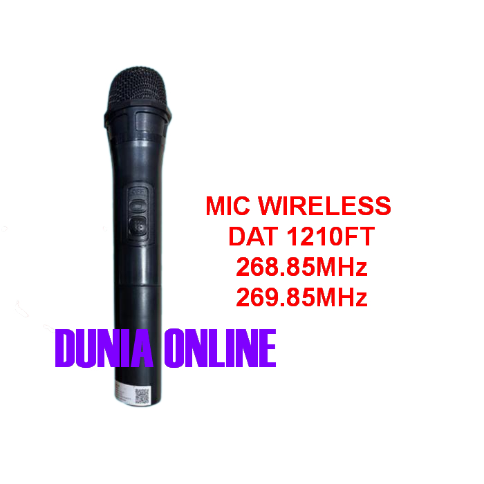 mic wireless dat 1210ft  1pcs