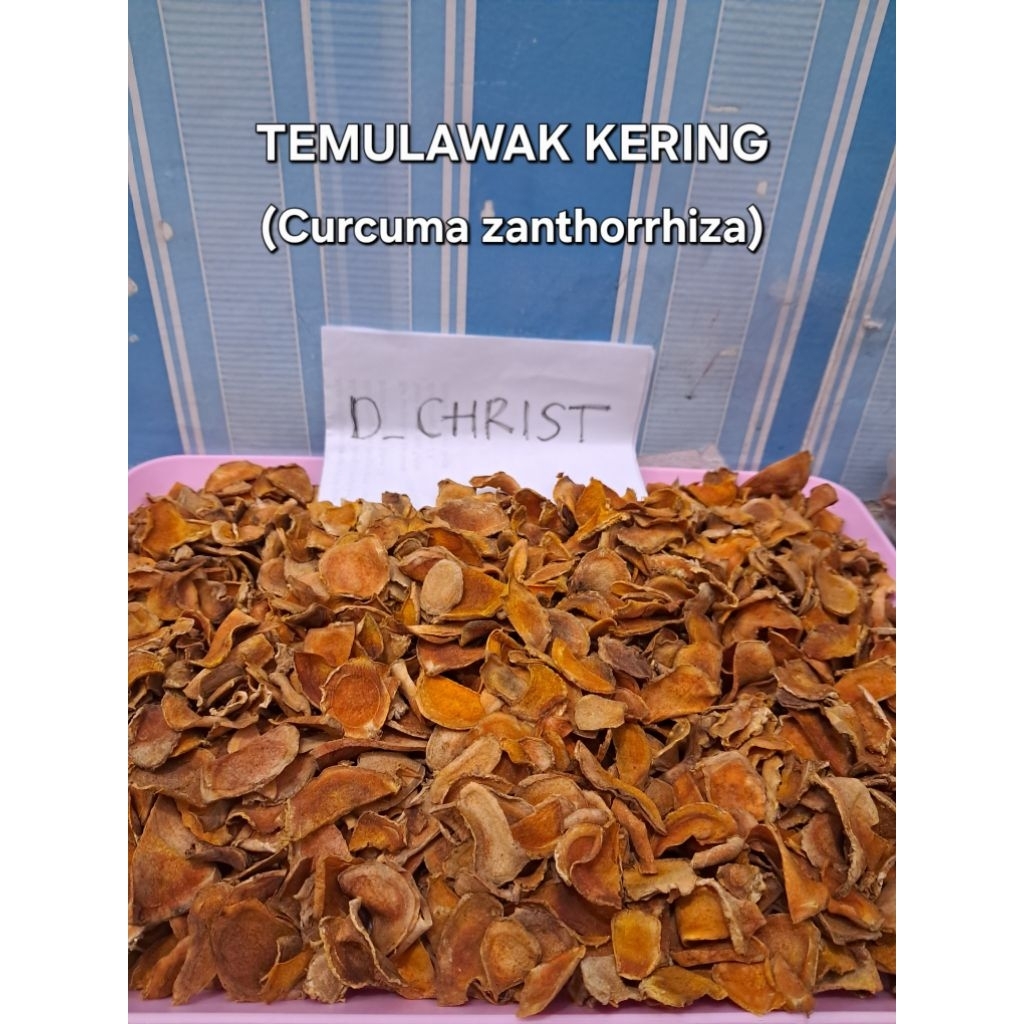 Temulawak Kering Temulawak Iris Kering Curcuma javanica
