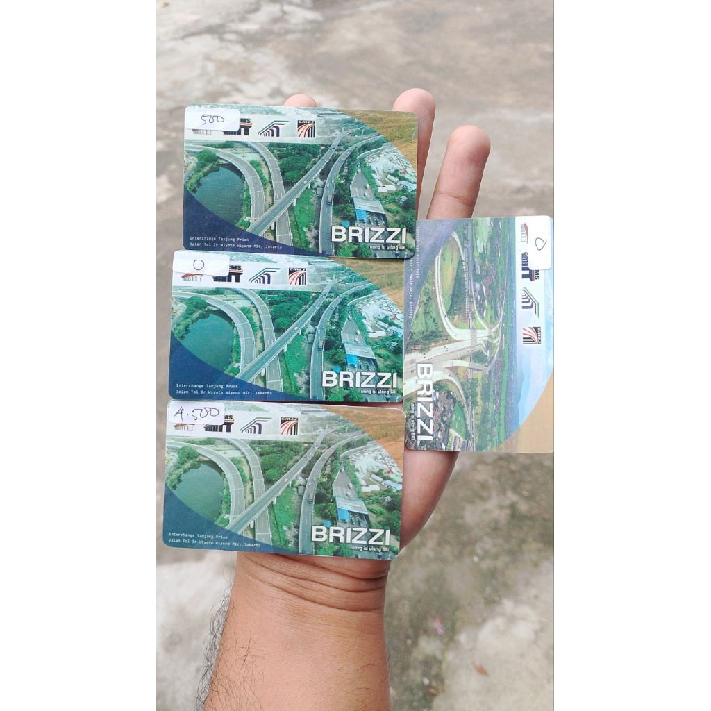 Brizzi BRI Preloved kartu e-money Etol Transjakarta Belanja Kereta Jaklingko
