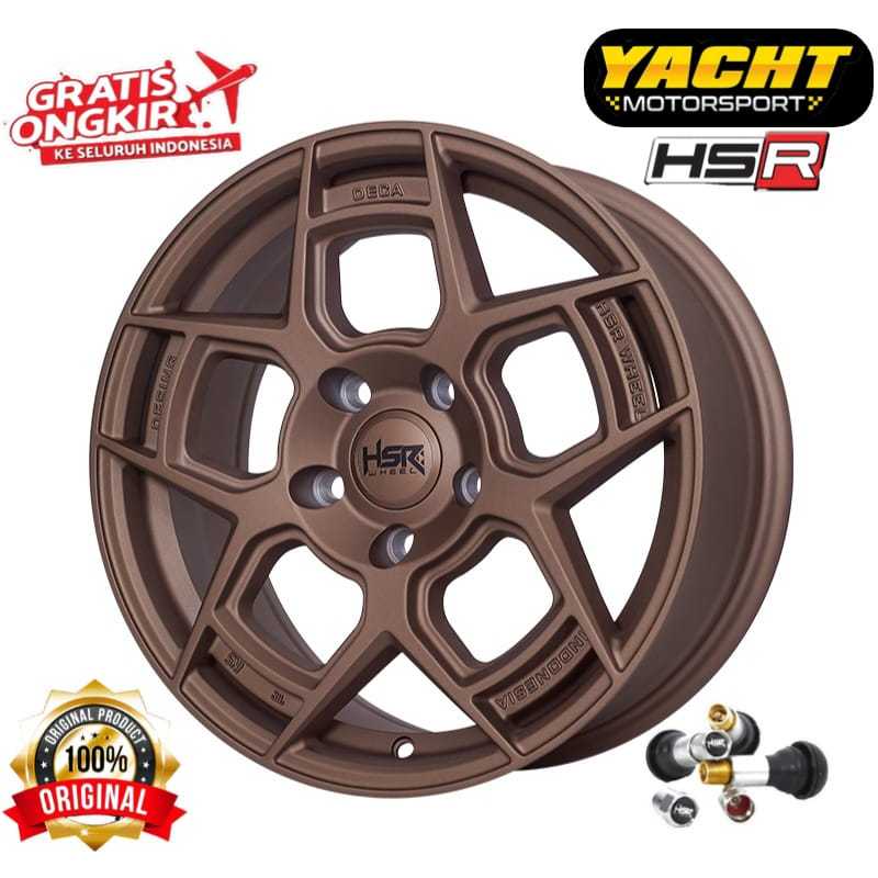Velg Racing HSR DESING DECA Ring 16 Mobil Ertiga Innova Brv Gratis Baut Racing