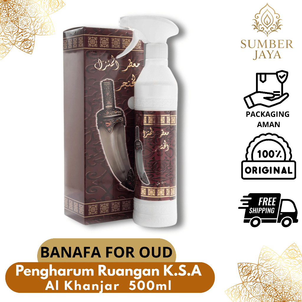Parfume Parfum Pengharum Ruangan Banafa For Oud Al Khanjar Air Freshener alhanjar arab ori banafa