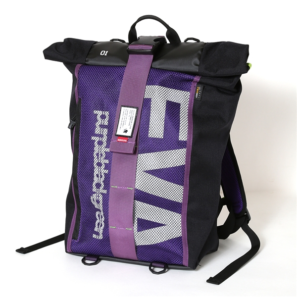 FIRE FIRST x RADIO EVA - Evangelion Roll Top Backpack Backpacks Evangelion Rolling Tas Evangelion