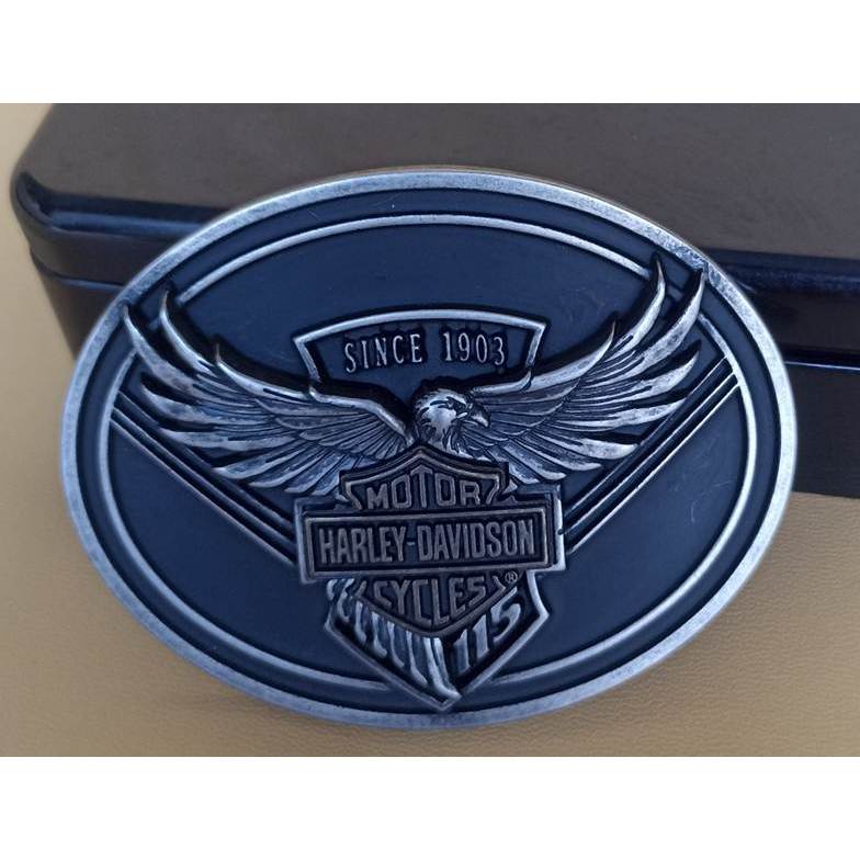 "Harley Davidson" Belt Buckle Ori