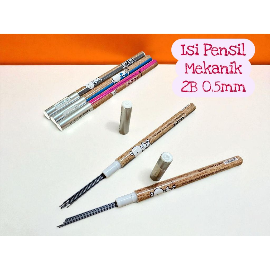 

TERMURAH (1tabung) ISI PENSIL MEKANIK 0.5mm Murah