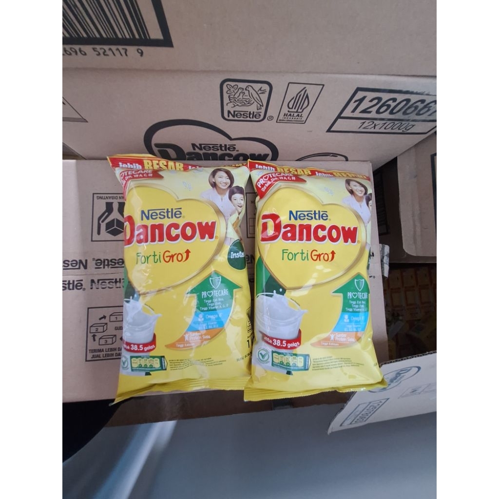 

Dancow FortiGro 1kg Intant - Dancow Fortigro Susu Bubuk Usia Sekolah 1 kg - Vanila