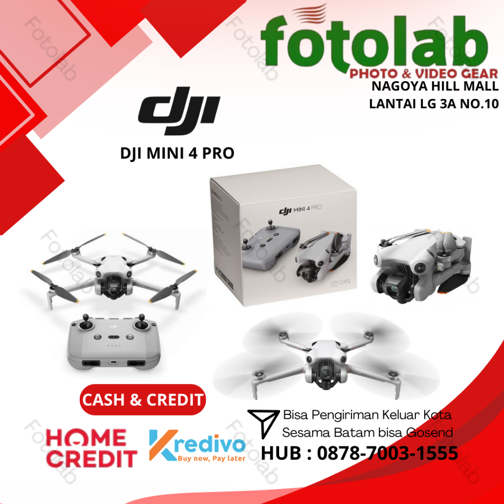 Drone Dji Mini 4 Pro - Kamera Drone Dji Mini 4 Pro