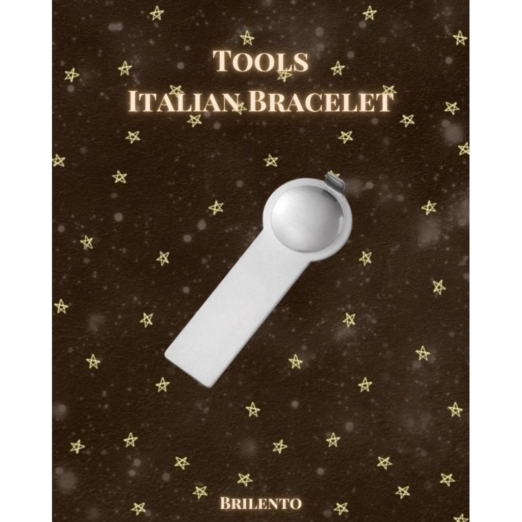 Brilento.id - Tools Italian Bracelet | Italian Charm Bracelet Stainless Steel