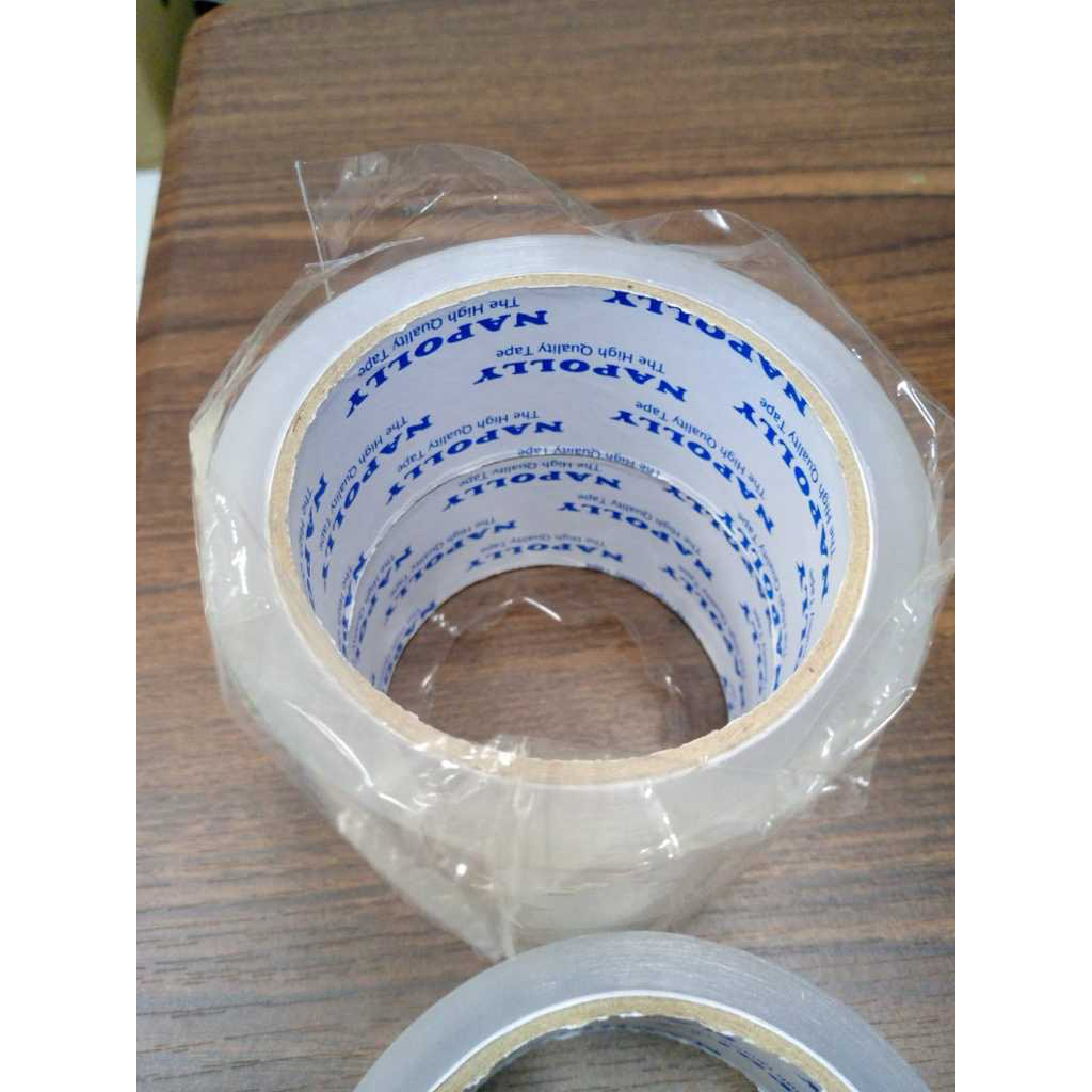 

NAPOLLY Lakban Bening 90Yard x 45mm Isolasi selotip clear tape