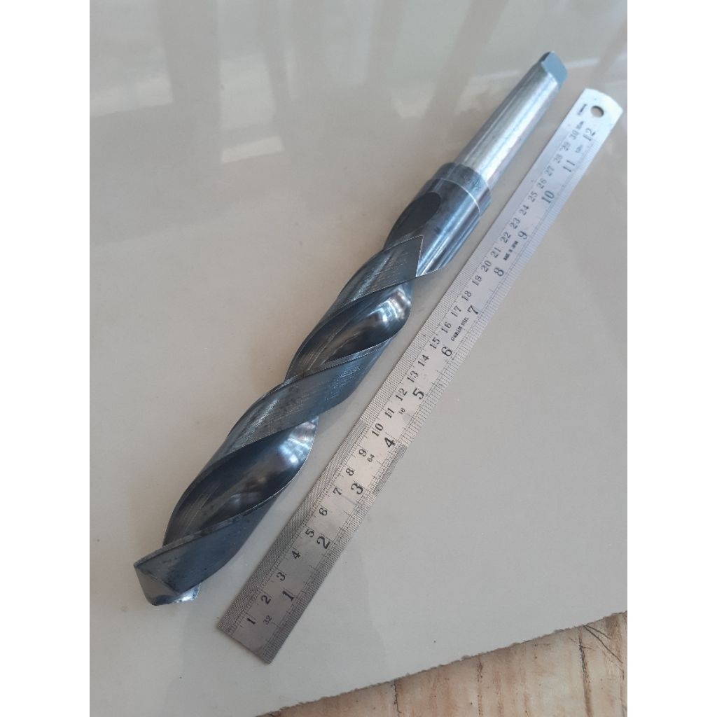 Drill Mata Bor Original NACHI 32mm Taper MT3 Bekas Mulus Utuh