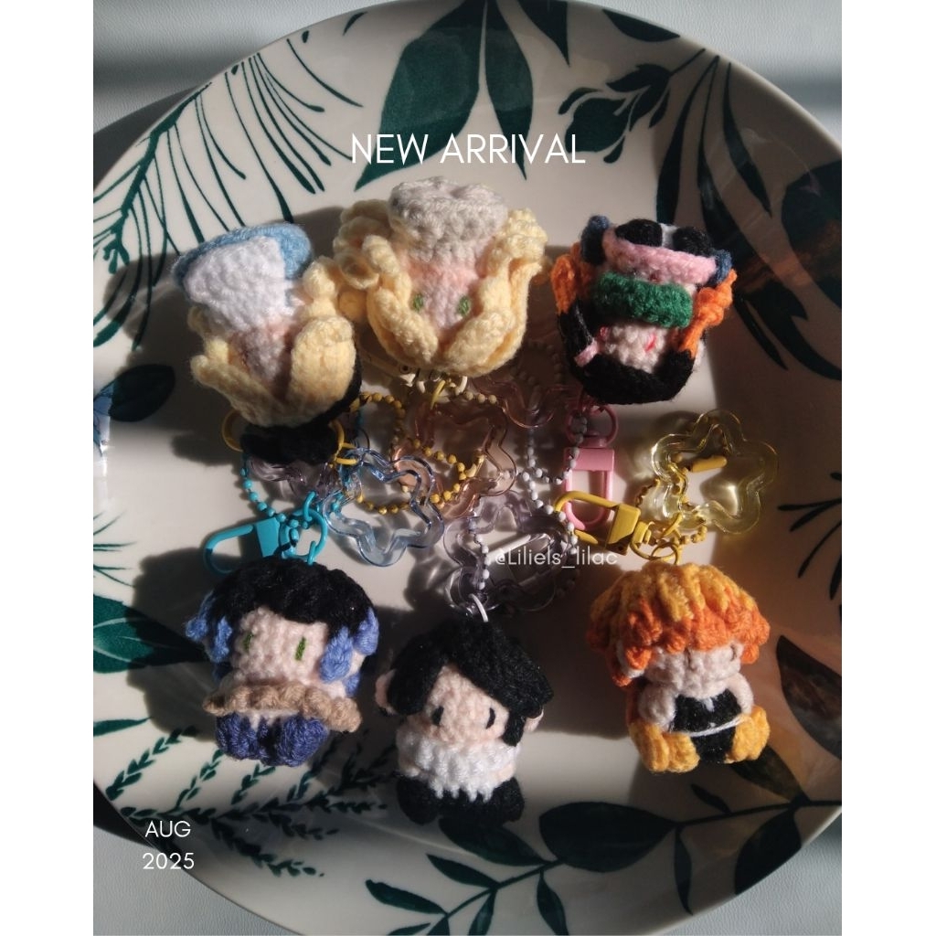 Keychain Amigurumi Chibi Karakter anime/manhwa