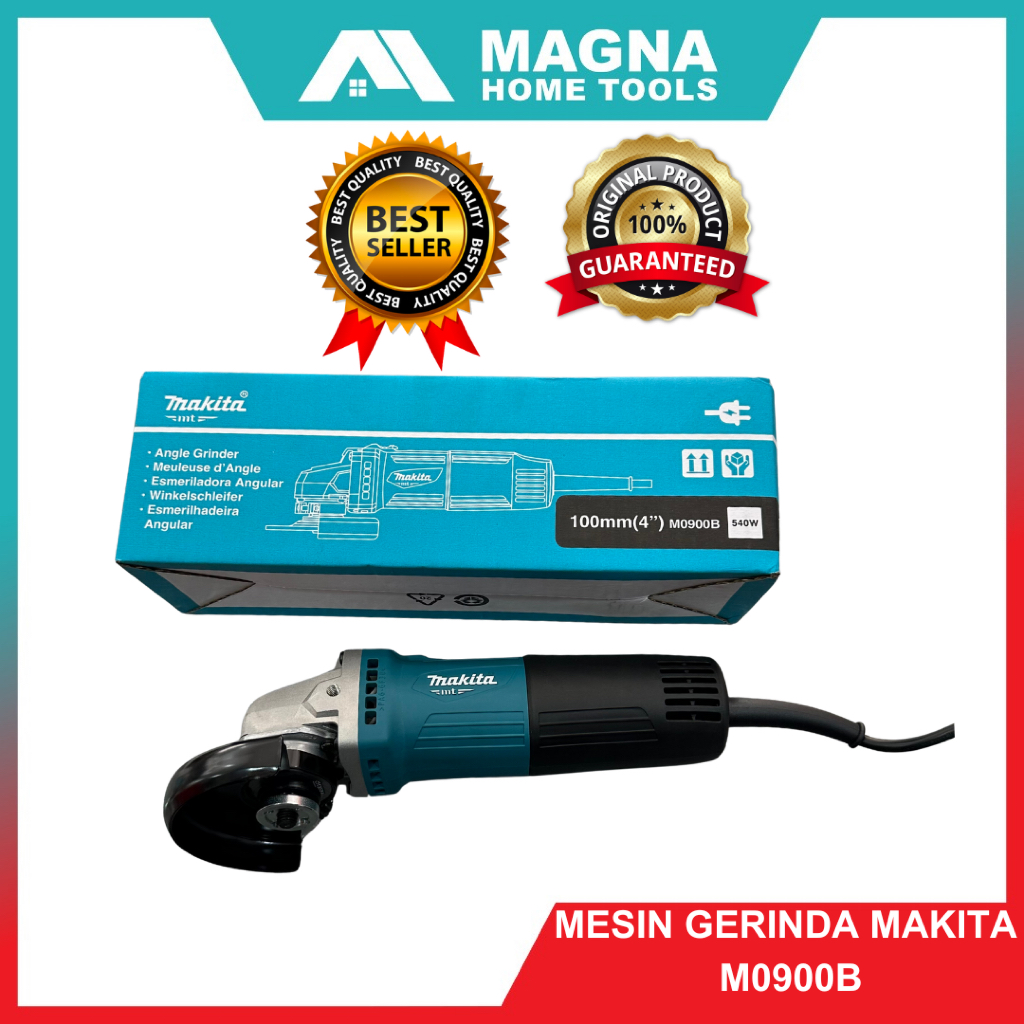 MESIN GERINDA TANGAN MAKTEC/MAKITA ASLI M0900B [TANGGUH]