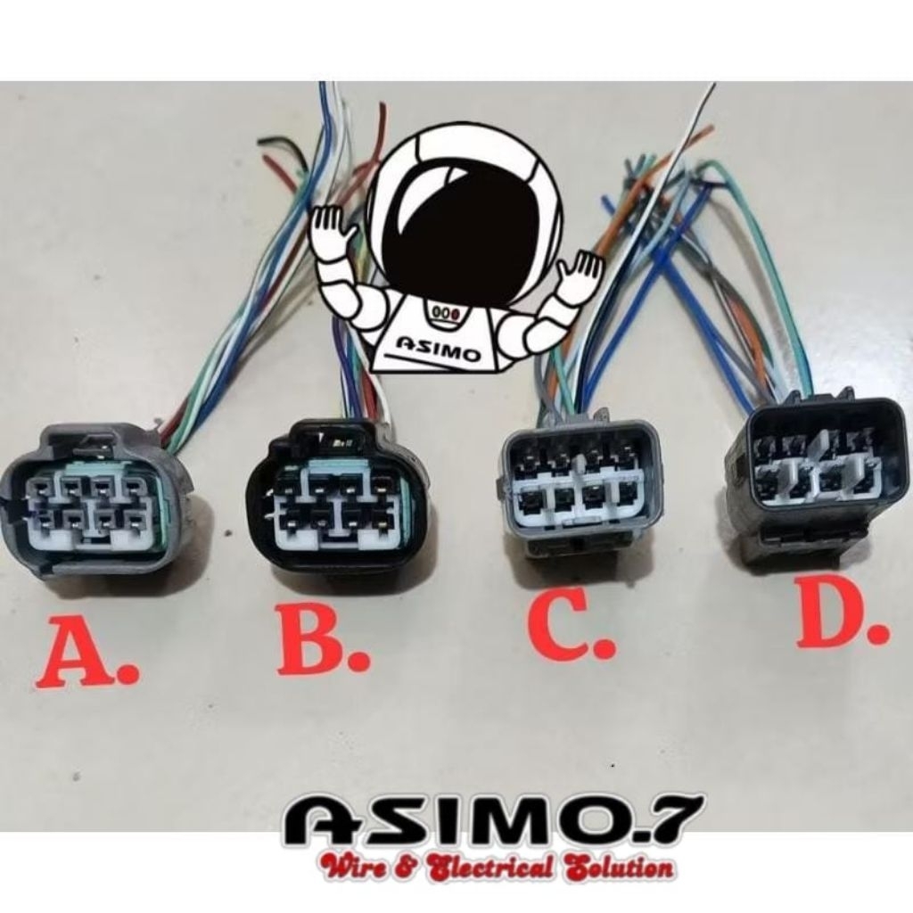 soket headlight pin 8 original Lexus toyota up 2021 fortuner Camry Hilux land Rover Cruiser vrz Srz 