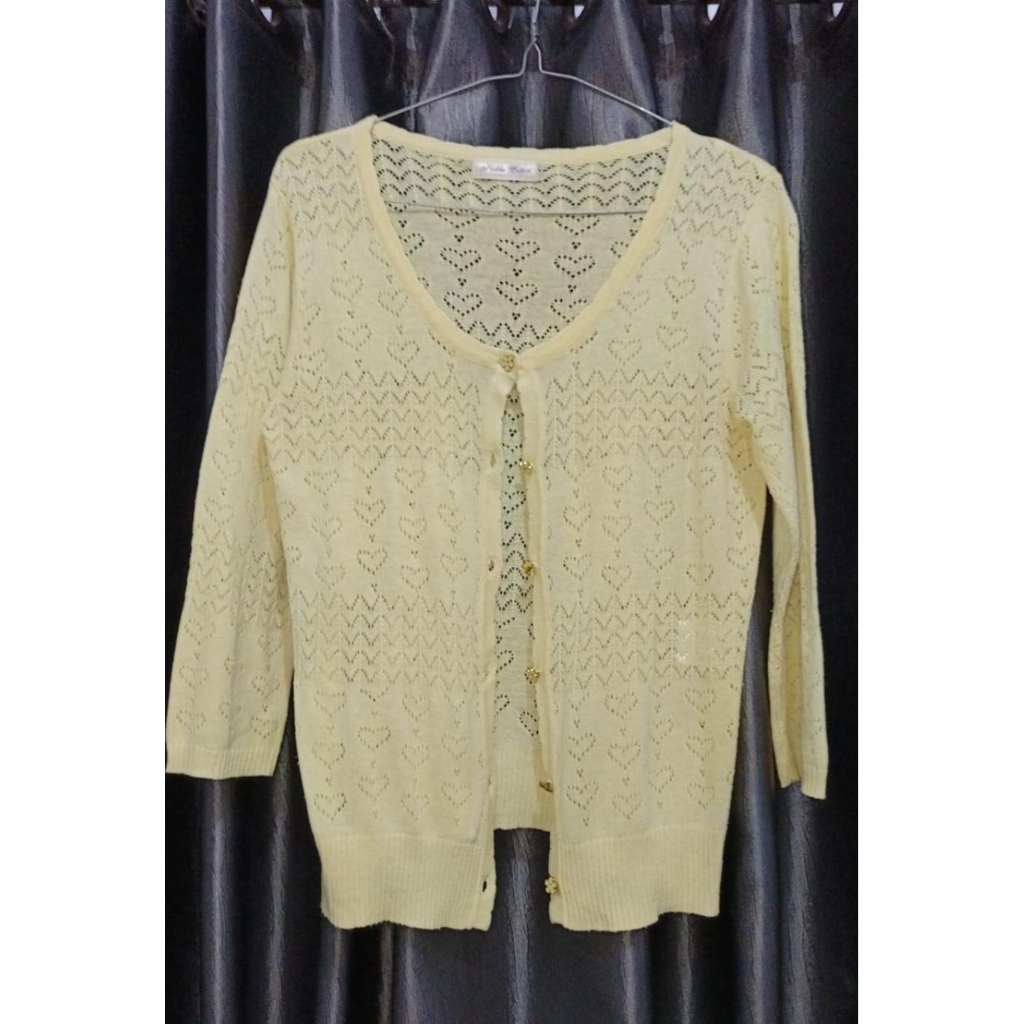 kardigan/outer brokat (preloved)