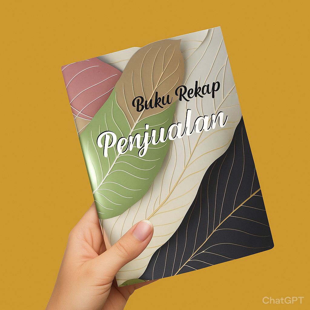 

Buku Rekap Penjualan / Buku Online Shop / Buku Catatan Penjualan