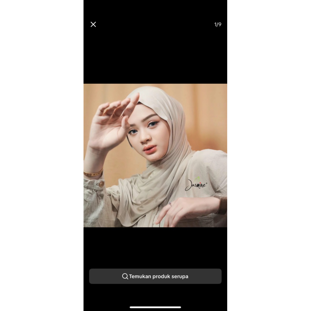 preloved pashmina jasmine, sattka, sfgiandra