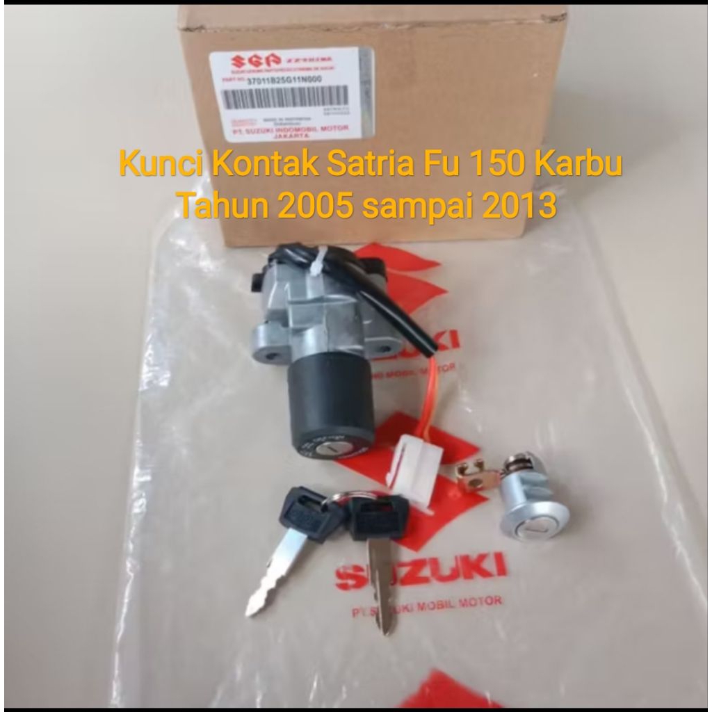 Kunci Kontak Set Suzuki Satria Fu 150 Lama 2005 Sampai 2013