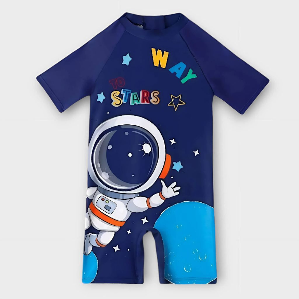 baju renang anak astronot baju renang anak laki laki cowok usia 2-10 tahun