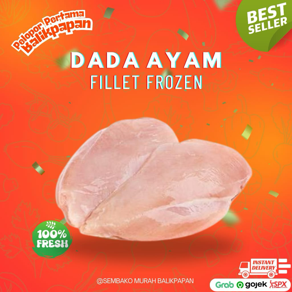 

dada ayam fillet frozen/beku 450-500 gr