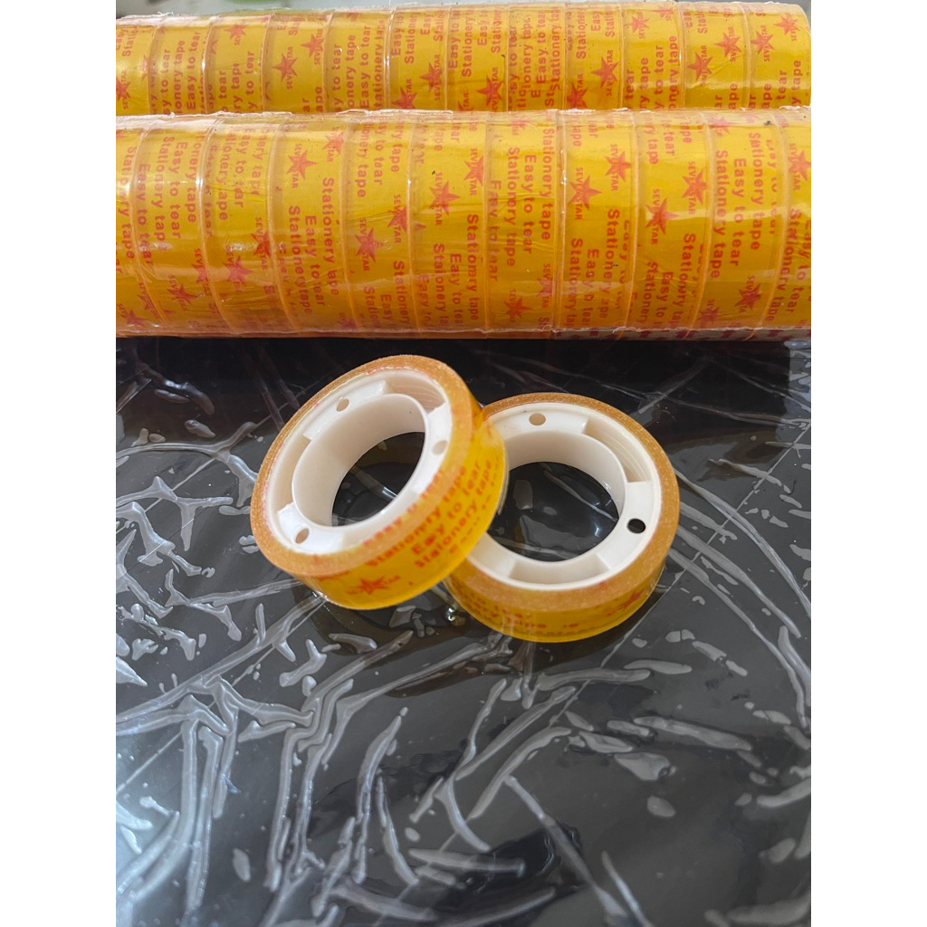 

Selotip Isolasi bening 12mm x 10m ~ GALERI PLASTIK FROZEN FOOD