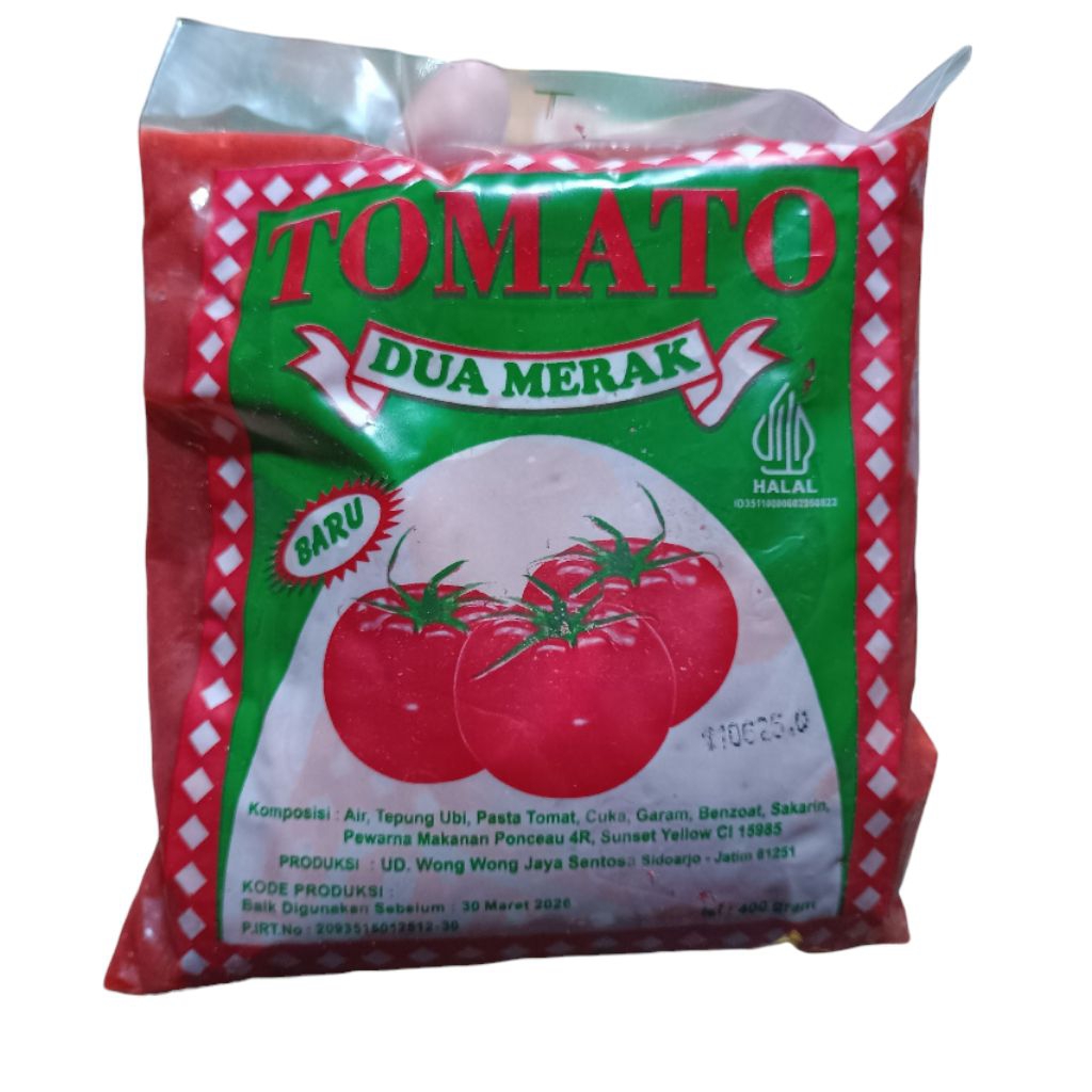 

Saus Tomat Merk Dua Merak Saos Tomato Ketchup 400gr Catsup