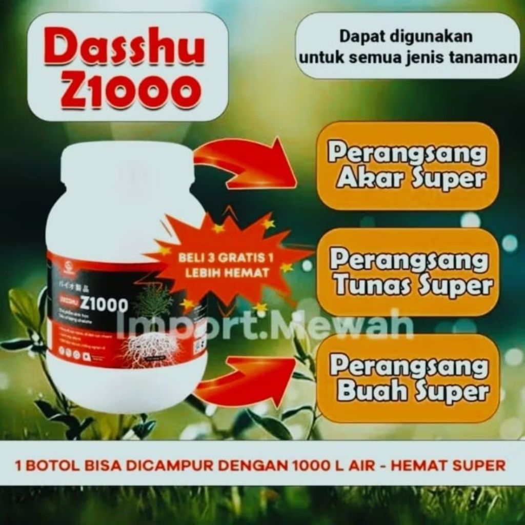 Pupuk DASSHU Jepang Z1000 perangsang akar perangsang tunas perangsang buah