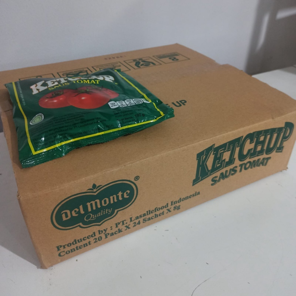 

sauce tomat delmonte sachet 1 dus isi 20 pack