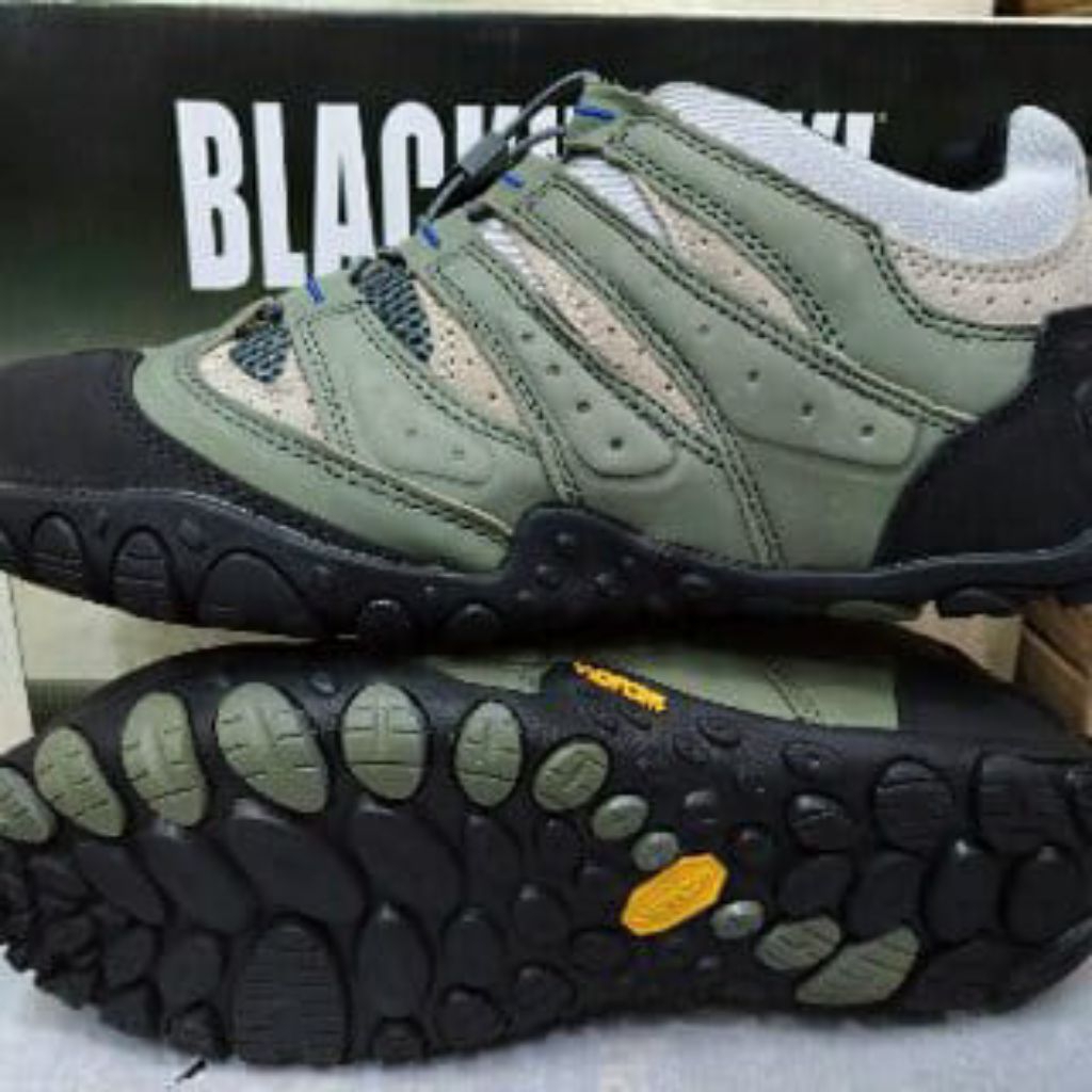 sepatu tactical hiking outdoor blackhawk cats abu dan coklat 4 inch