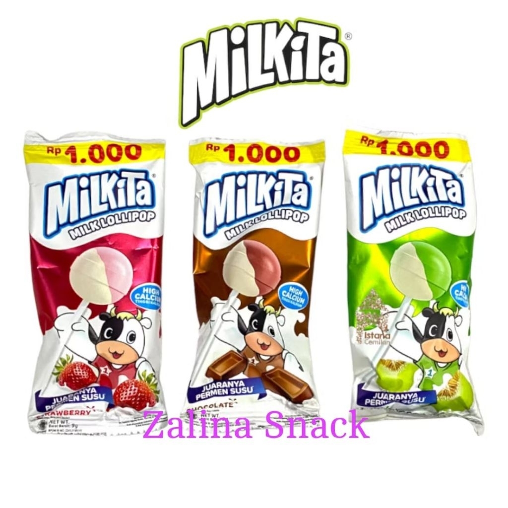 

Milkita Permen Lolipop / Permen Susu Milkita