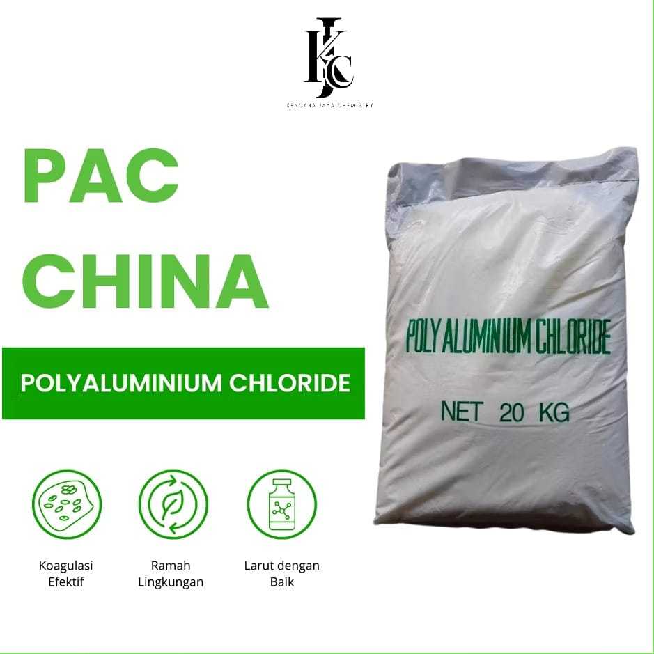

PAC CHINA / Poly Aluminium Chloride China 20 Kg