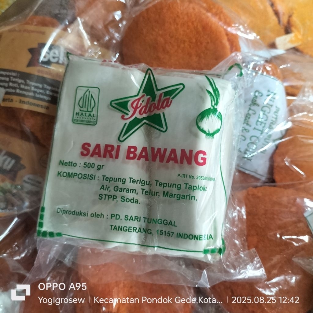 

Pangsit Sari Bawang Cap Idola 1pack