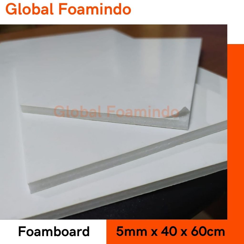 

Foamboard 5mm x 40 x 60cm