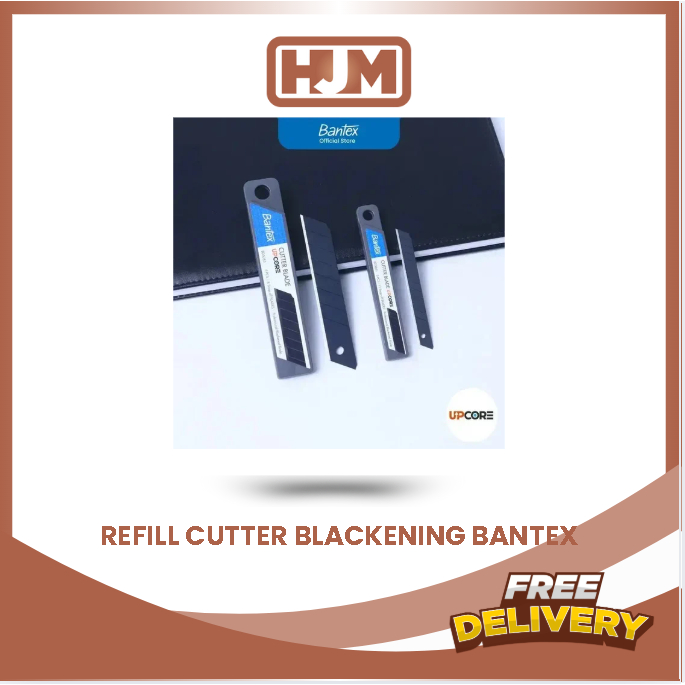 

BANTEX REFILL PISAU CUTTER BLACKENING BESAR DAN KECIL BD505X