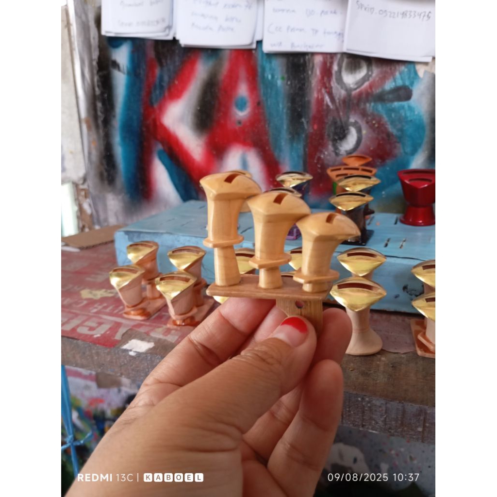 Sawangan gantet 3 bahan full kayu cangkring