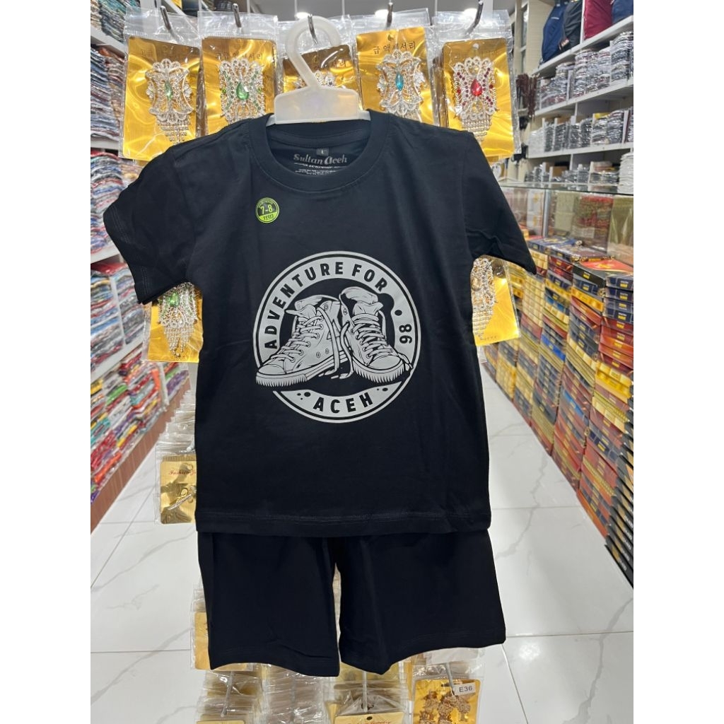baju kaos aceh anak-anak bahan bagus