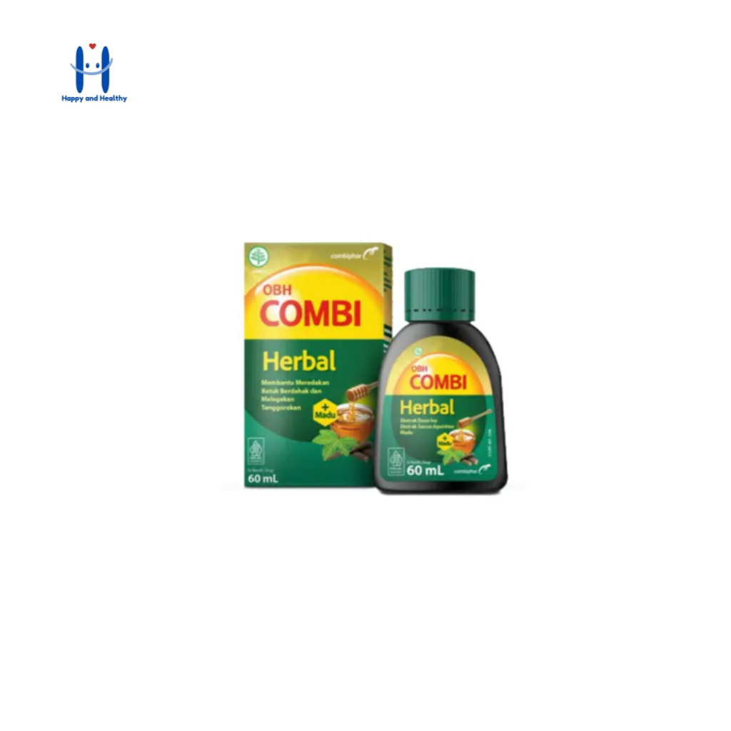 OBH Combi Herbal | Obat Batuk | Isi 60ml