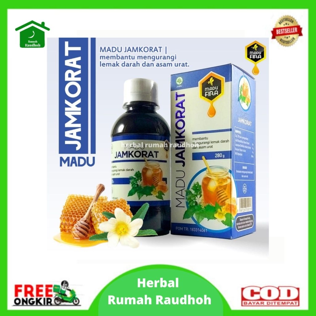 

MADU JAMKORAT ORIGINAL 280 GRAM - MENGURANGI LEMAK DALAM DARAH