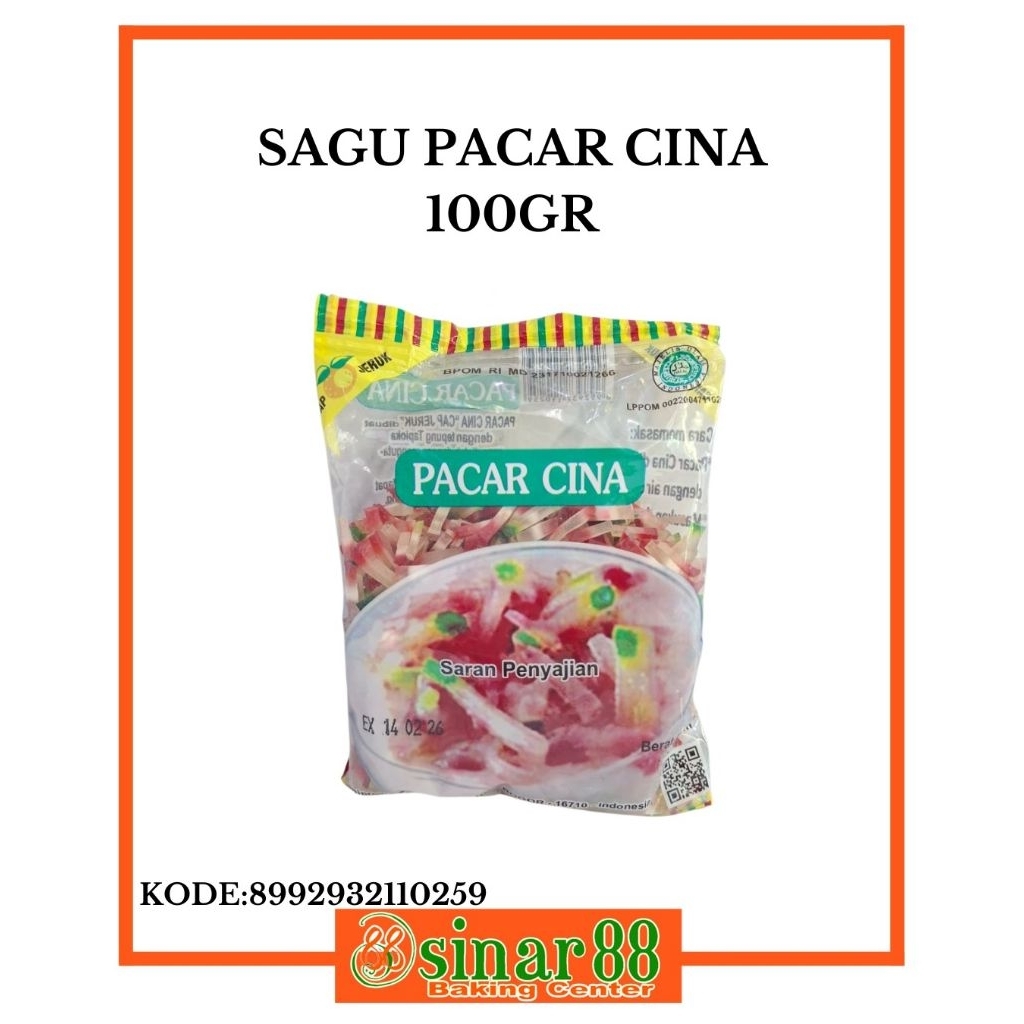

SAGU PACAR CINA 100GR