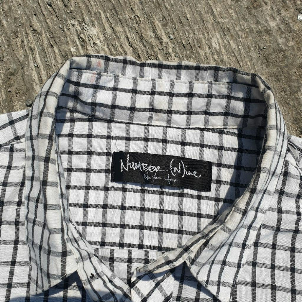 Kemeja kotak kotak by NUMBER NINE