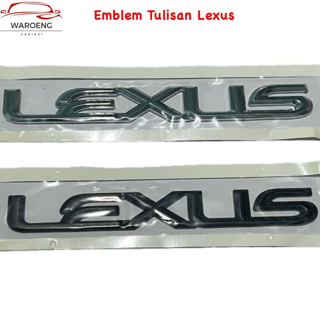 Logo Emblem Mobil Tulisan Lexus
