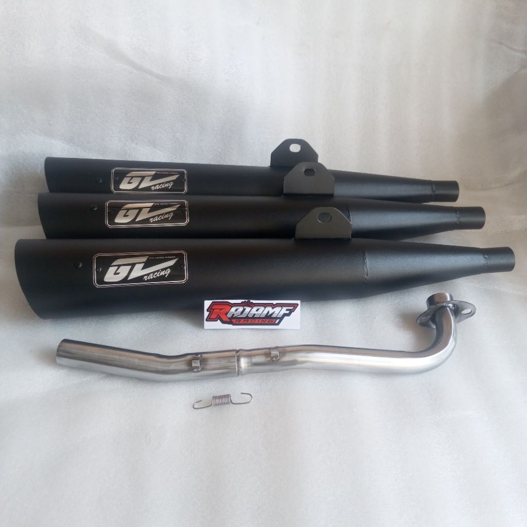 knalpot standar racing karisma Supra fit Supra x suara bas adem