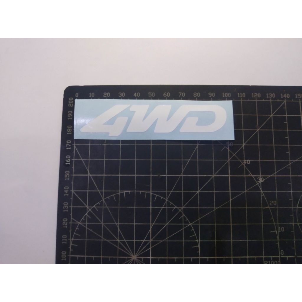 

stiker cutting 4wd
