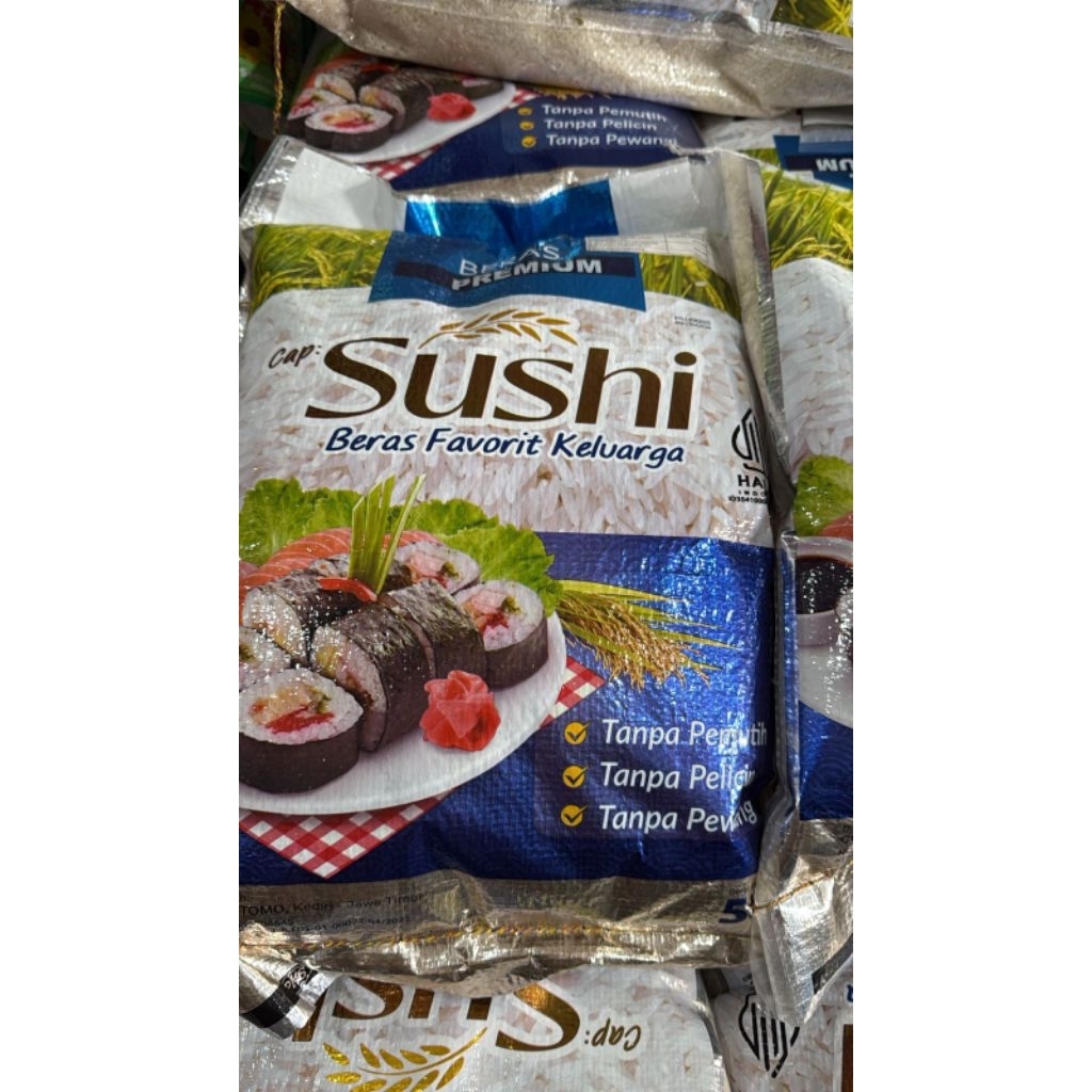 

beras sushi biru dualima