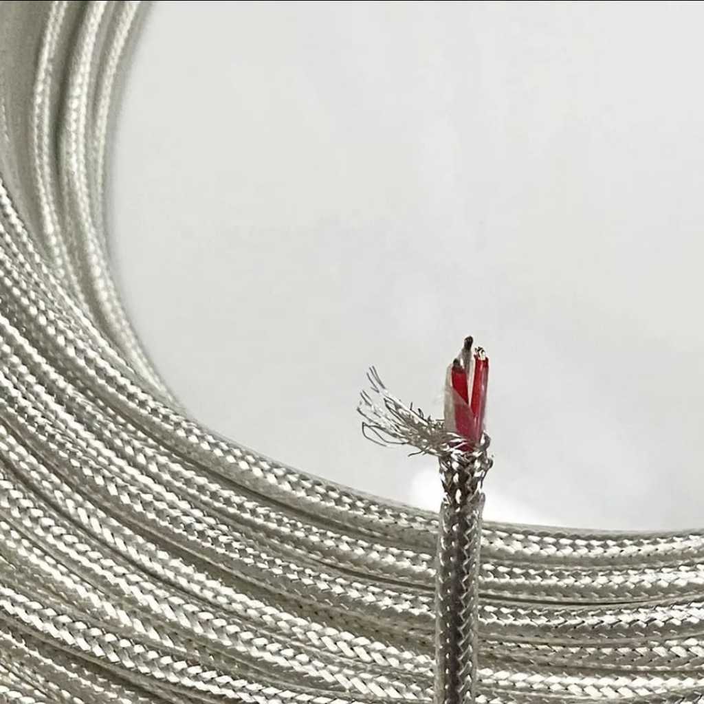 kabel sensor RTD PT100 / RTD PT1000 3 wire isolasi screen lapis teflon untuk RTD PT 100 / RTD PT 100