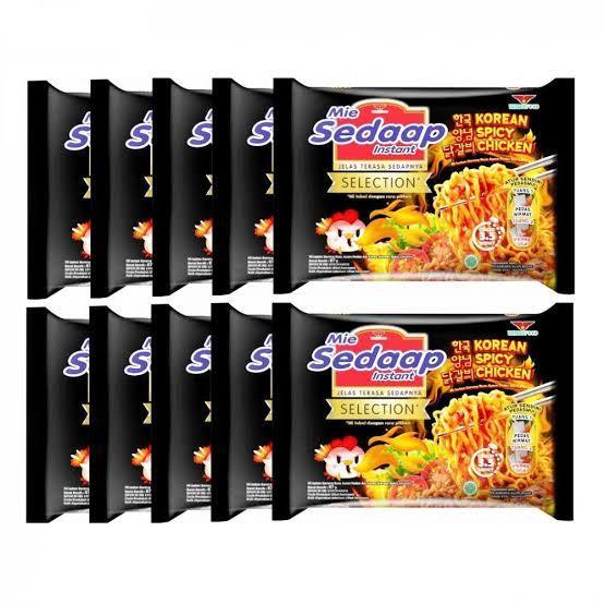 

SEDAAP MIE INSTAN KOREAN SPICY CHICKEN ISI 10 PCS