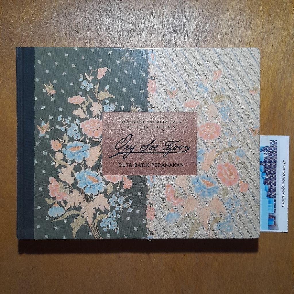 Buku LANGKA Oey Soe Tjoen - Duta Batik Peranakan SEGEL