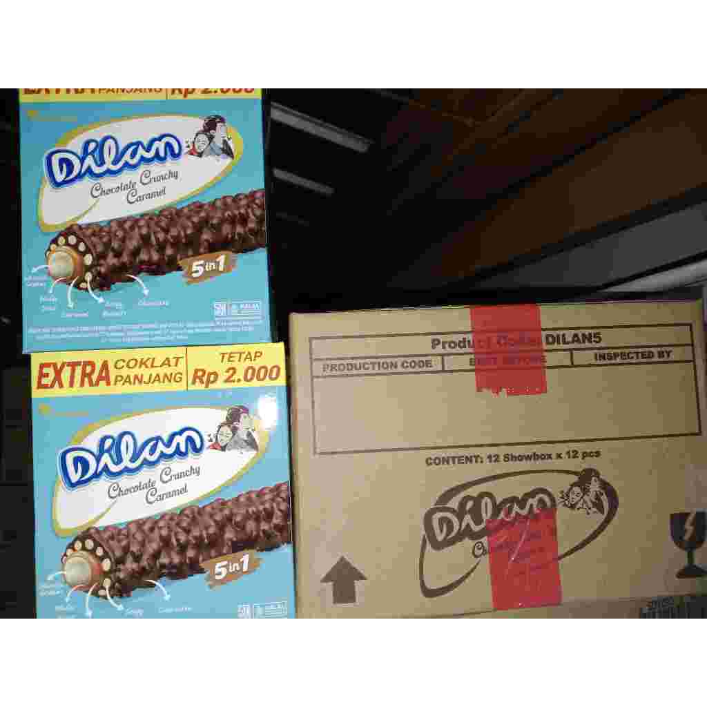 

Sehati Snack - Dilan Snack Crunchy Choco Caramel | 1pack(12pcs)